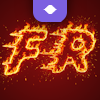 Fire Text