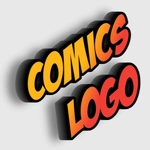 Generatore di caratteri fumetti 3D eleganti