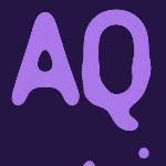 Carattere elegante in GIF animazione fluida