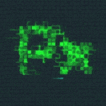 Carattere pixel con animazione GIF