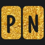 Gold Text with dominocmrndcrn Font