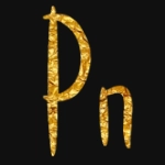 Titolo dorato con font Simpleiriska