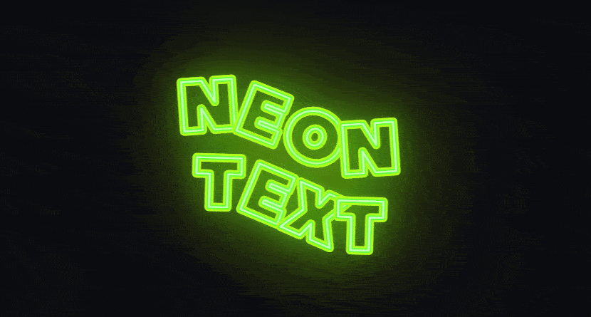 Nickname luminoso multicolore