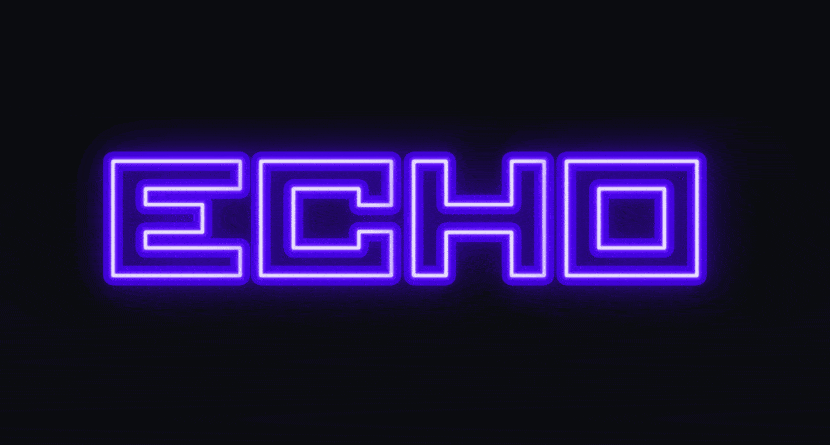 Animazione pulsante neon
