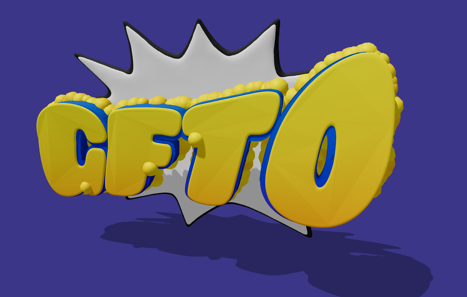 Carattere animato bello per iscrizioni