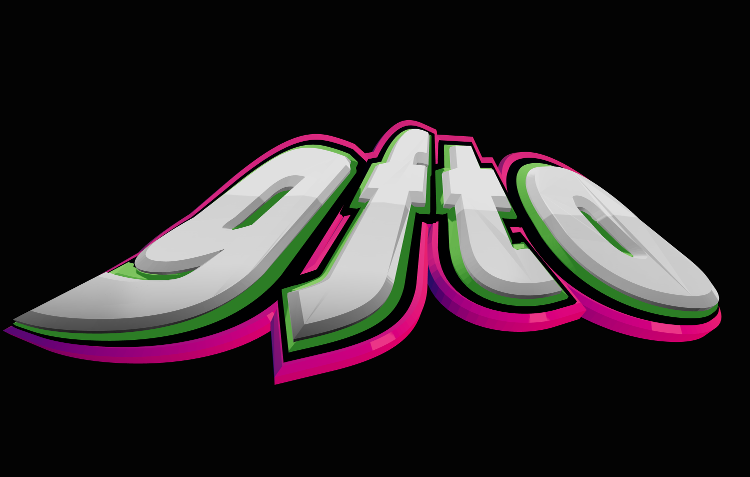 Rendere il testo con font cyber sportivo