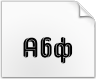 Scarica il font Core Escher A