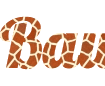 Costruttore online per testi png con sfondo giraffa - Font Lobster